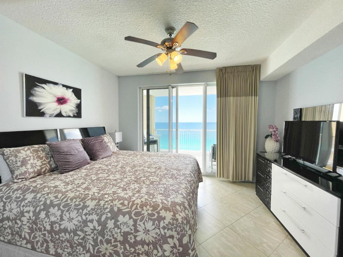 Tropic Winds 1701 Premium Corner Unit With 2 Parkings! Free Beach Chairs Service! Panama Stadt Exterior foto